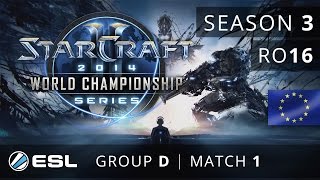 StarDust vs. MC (PvP) - Group D Ro16 - WCS Europe 2014 Season 3 - StarCraft 2