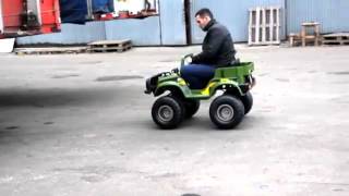 Детский Электромобиль Джип 4x4 M 1711: 12V, 2 места, 4 мотора - raspashonka.com.ua