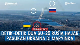 2 Jet Tempur Su-25 Rusia Bombardir Wilayah Donestk, Benteng Pertahanan Ukraina Ambruk