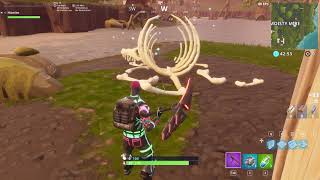 *NEW* SKELETON BONES SPAWNING from portal in Fortnite Battle Royale