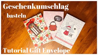 ☀️? Geschenkumschlag basteln I Tutorial Gift Envelope I Goodiebag ☀️?