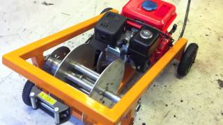 Wake Winch Remote Throttle And Brake Test - Gimp Winches GX200 TAV2