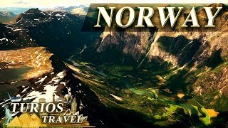 Очаровывающие пейзажи Норвегии. Природа Скандинавии в Full HD