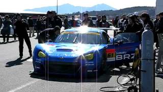 Subaru BRZ for GT300 test run in FSW_20120218