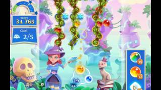 Bubble Witch Saga 2 Level 1367 with no booster & 8 bubbles left