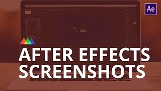 How to Save a Screenshot in After Effects