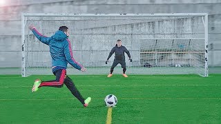 freekickerz vs Diego Costa & Koke - Free Kick & Penalty Challenge