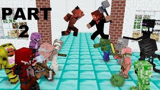 Monster School : GRANNY , GRANDPA & FNAF (The Revenge) - Minecraft Animation
