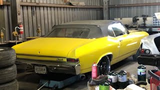 5.3 4L60E LS SWAP 1968 CHEVELLE RAG TOP