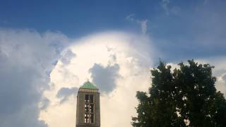 Cumulonembo con Pileus completo su Melzo (MI) 19 Giugno 2015