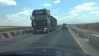 Трасса Евпатория - Симферополь - Таврида. Стройка новой дороги Скворцово - Родниковое(о п. Школьное)