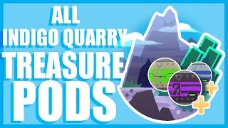 Slime Rancher-All INDIGO QUARRY Treasure Pods!!!