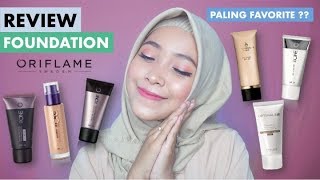 REVIEW SEMUA FOUNDATION ORIFLAME, MANA YANG PALING FAVORITE ??