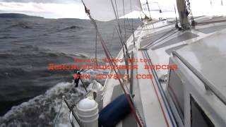 28.09.2013г. Шторм Куйбышевское водохранилище г. Тольятти