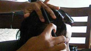 fingerwave/round brush