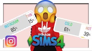 INSTAGRAM FOLLOWERS CREATE MY SIM // THE SIMS 4