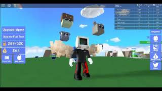 Роблокс [☠BOSSES] ? Jetpack Simulator! ⚡ 1-ая серия