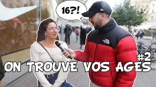 ON TROUVE VOS AGES #2 (Ft Deguem Pro) - Micro Trottoir
