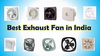 Best Exhaust Fan in India with Price