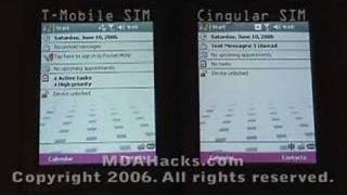 T-Mobile MDA with T-Mo and Cingular SIMs - Part 2 of 3