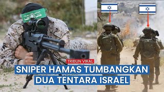 Sniper Brigade Al-Qassam Eliminir Perwira Israel di Beit Hanoun Gaza