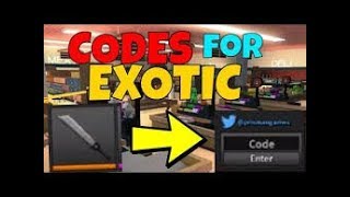 Roblox Assassin Codes - 2019