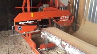 Ленточная пилорама WOOD-MAZER LT15 POWER