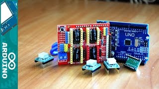 Долгожданная распаковка Arduino - CNC Shield v3 – ЧПУ станок НАЧАЛО - (Часть 1)