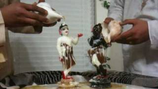 Sri Krishna Balarama installation - Advaita Chandra Prabhu and Kalasudha Devi