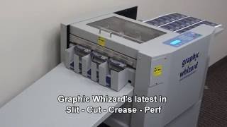 Graphic Whizard 331SCC Slitter/Cutter/Creaser/Perforator