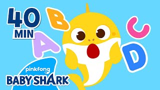 Let's Learn ABCs with Baby Shark! | +Compilation | Phonics & Alphabets 