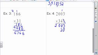 Multiplying and Dividing Whole Numbers