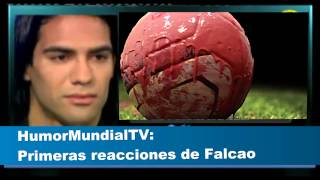 El tigre Falcao llora al conocer su nuevo calzado (guayos rosados)