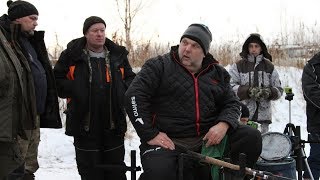 Нормунд Грабовскис. Рыбалка в Северодвинске 3 декабря 2017г