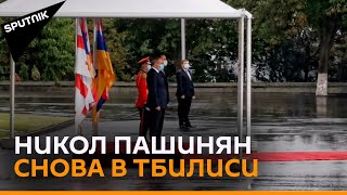 Как премьера Армении Пашиняна встретили в столице Грузии