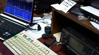 SunSDR2+PA1kW CW Mode