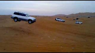 Land cruiser accident