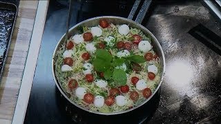 Veja como preparar fusilli ao pesto com t-bone steak