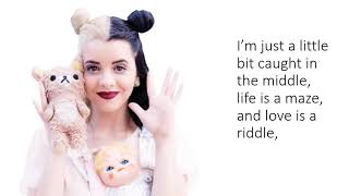 The Show - Melanie Martinez | The Voice (LYRICS + PICTURES)