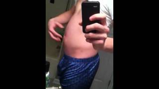 First belly inflation(water&air)