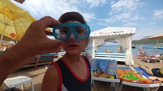 PLAJDA BALIK KOVALAMACA . EĞLENCELİ ÇOCUK VİDEOSU