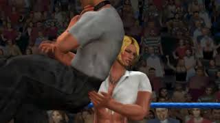 Muscle girl throatlift lift male video game - 01