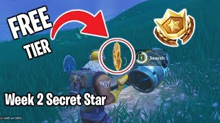 FREE Battle Pass Tier | Week 2 ,  Season 4 | Hidden Tier Location
