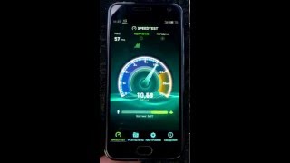Тест скорости интернета 3G Vodafone UA (Ukraine) на Meizu M2 mini (Speedtest)
