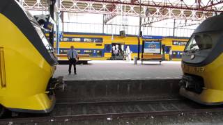 virm treinen koppelen op station Eindhoven