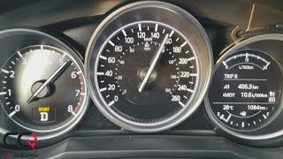 Mazda 6 Turbo : Acceleration Test 0-100kmh (0-60 mph) | 87 Octane fuel | Review part 2/2