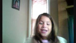 Little Girl loves the webcam!