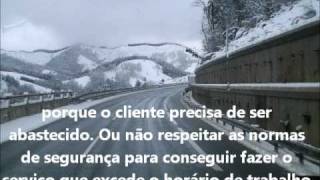 A realidade de um motorista de pesados