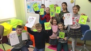 Spring Card for Mommy: мастер-класс для детей