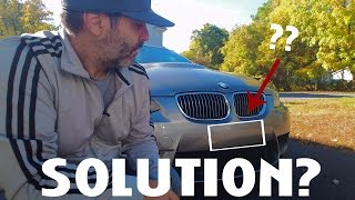 BMW E92 M3 Front License Plate Solution!
